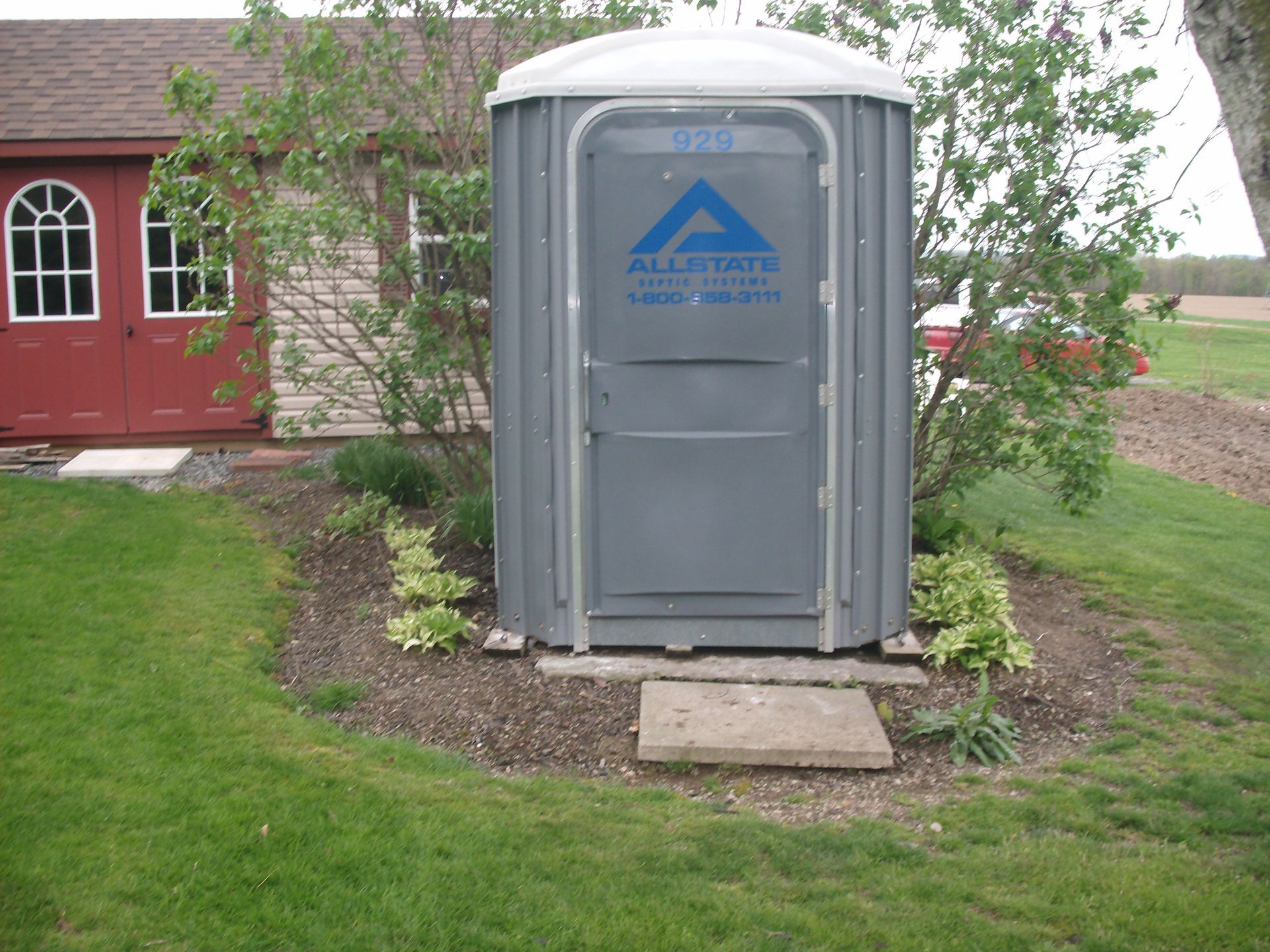ADA portable restroom rental provided by Allstate Septic Systems