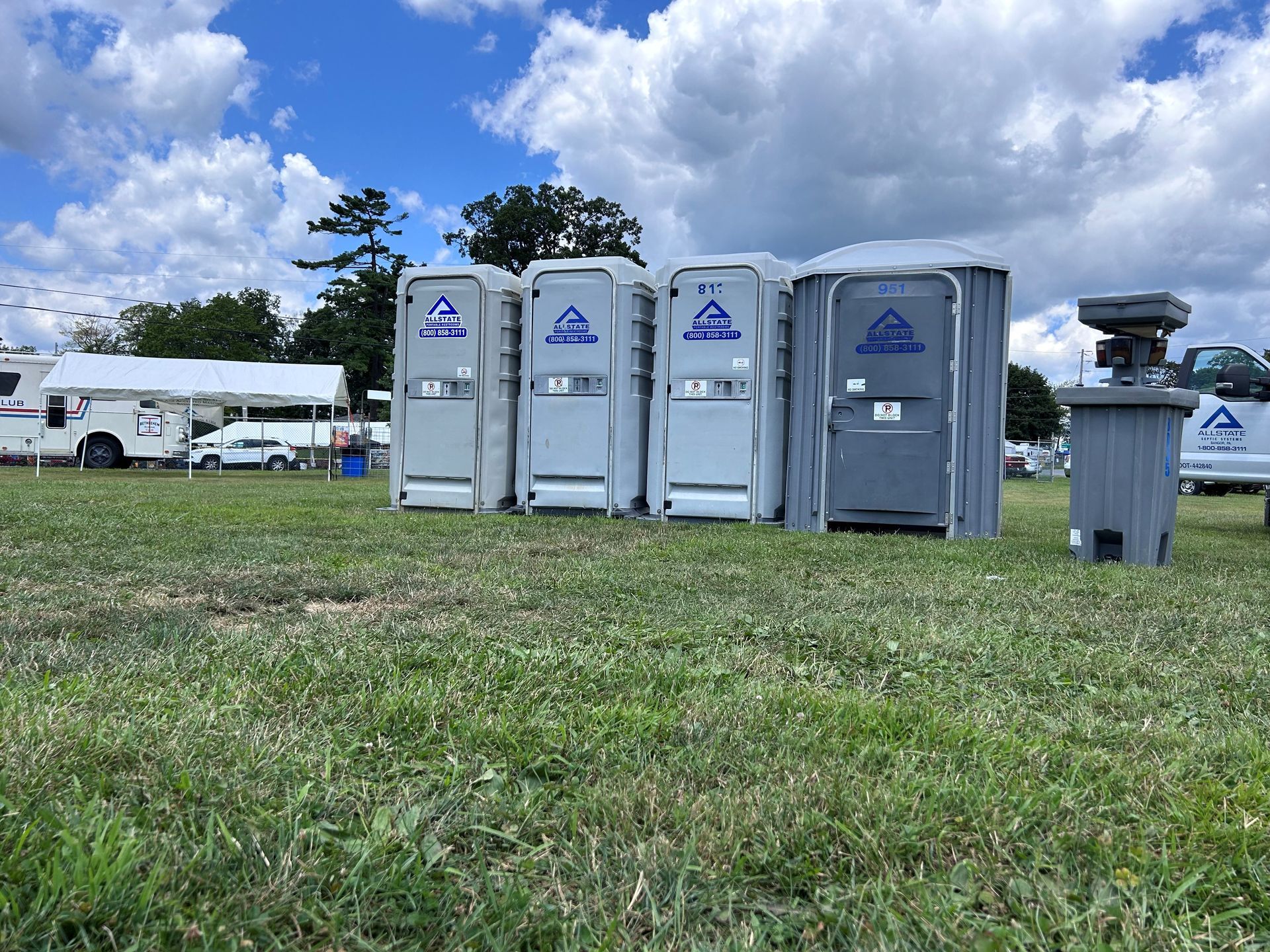 Portable restroom rentals for events and job sites in Eastern Pennsylvania