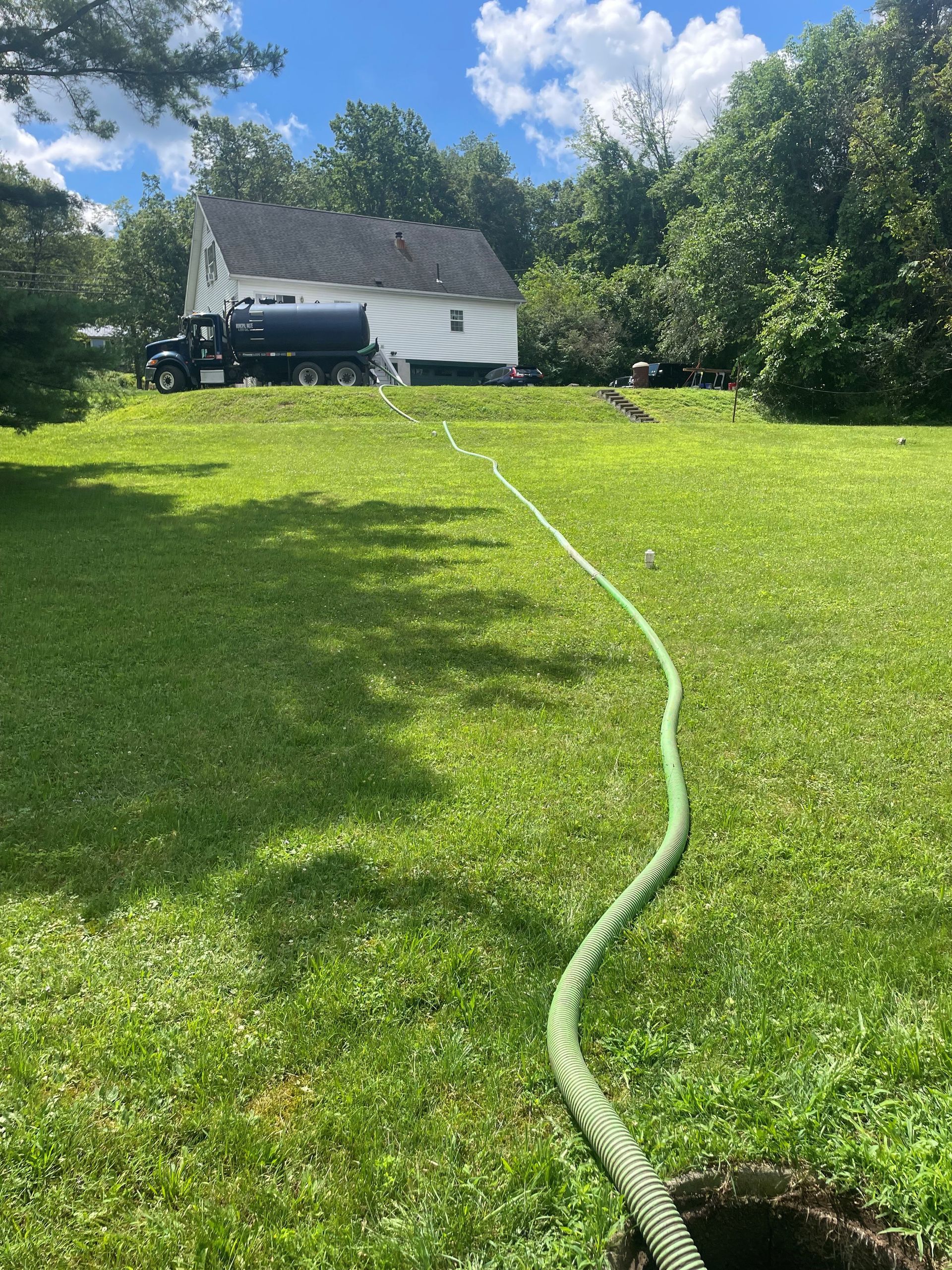 Residential septic pumping service by Allstate Septic Systems in Pennsylvania