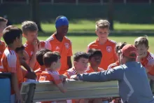 Dutch FC coach portrait photo
