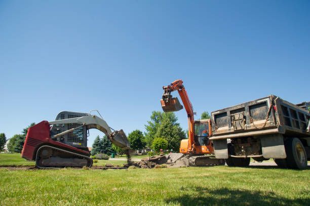 Man in Earth Mover Digging Land at Construction Site | Geelong, Vic | Don Barry’s Bobcat Hire