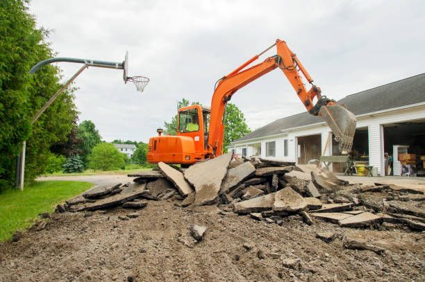 Man in Earth Mover Digging Land at Construction Site | Geelong, Vic | Don Barry’s Bobcat Hire