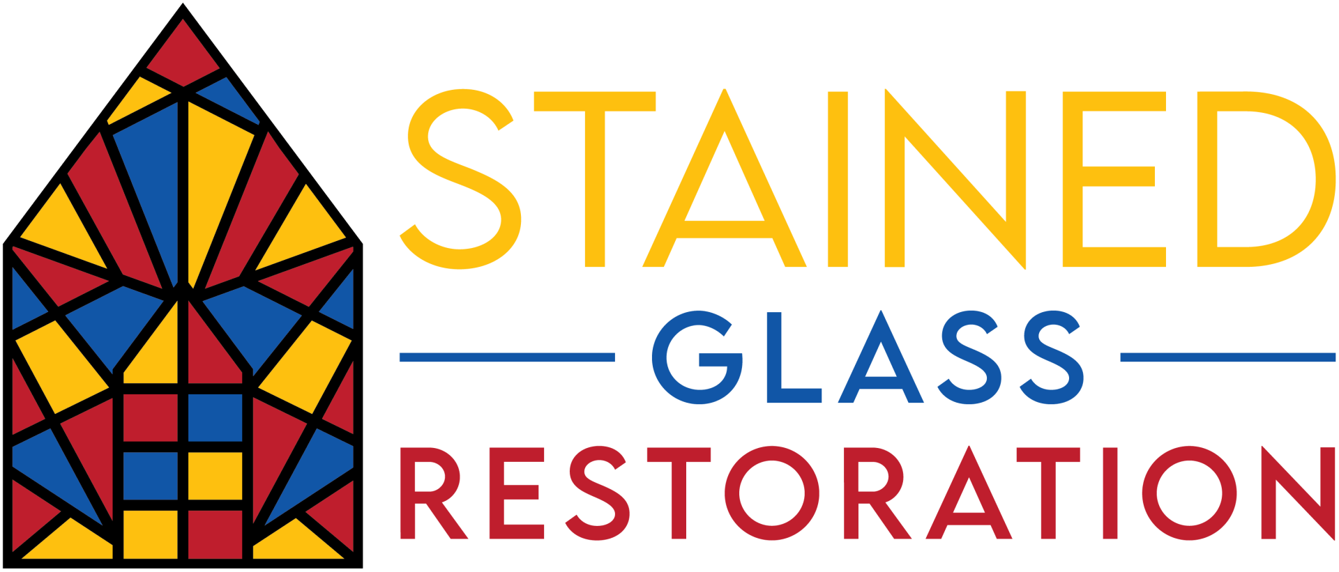 Stained Glass Restoration Logo