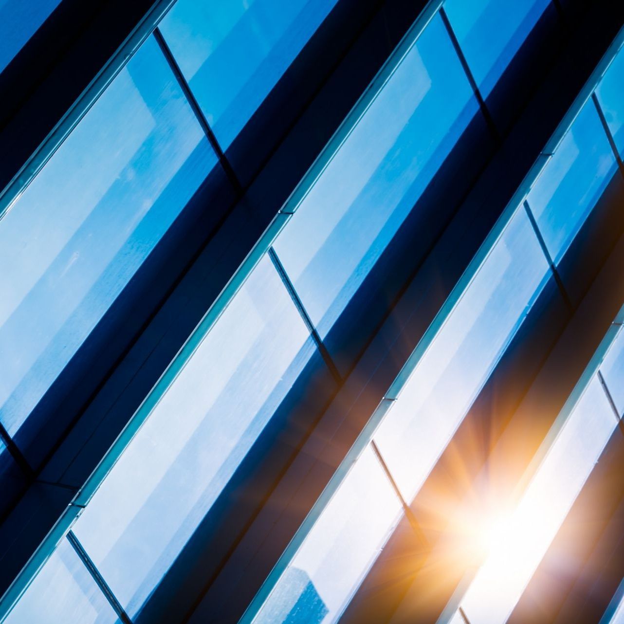 A close up of a building with a lot of windows