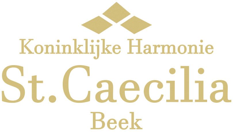 Logo van de Koninklijke Harmonie Sint Caecilia Beek