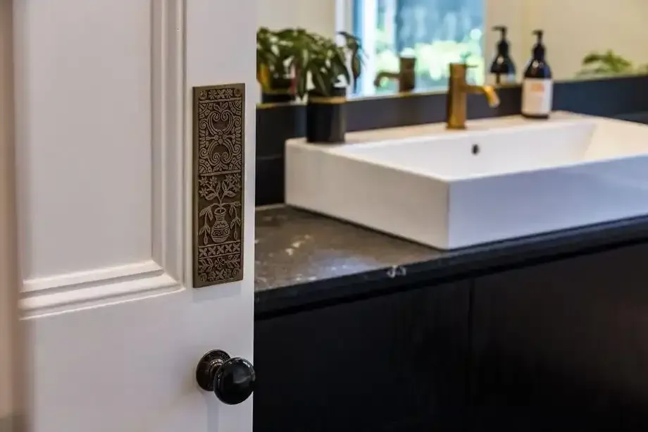 A glimpse into a high end luxury bathroom as renovated by Shaun Bradley Builders in Christchurch