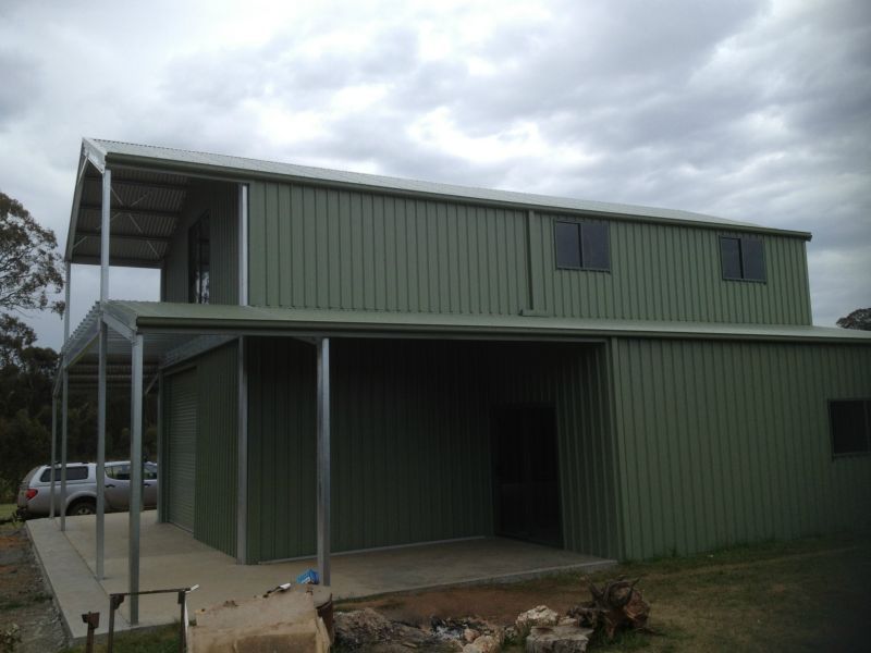 A Green House - Wallan, VIC - Victorian Garages & Barns