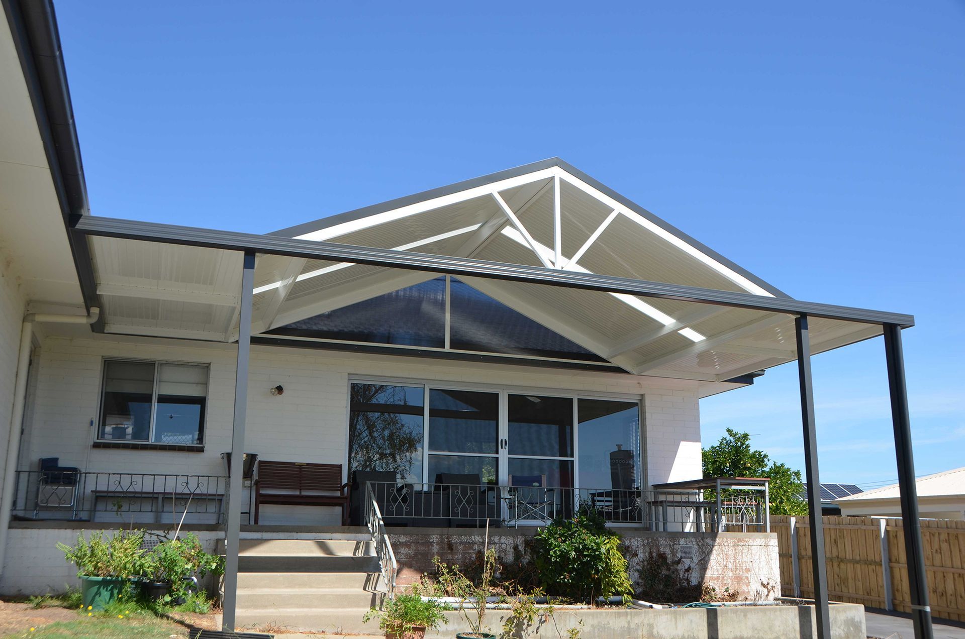 Modern Patio - Wallan, VIC - Victorian Garages & Barns