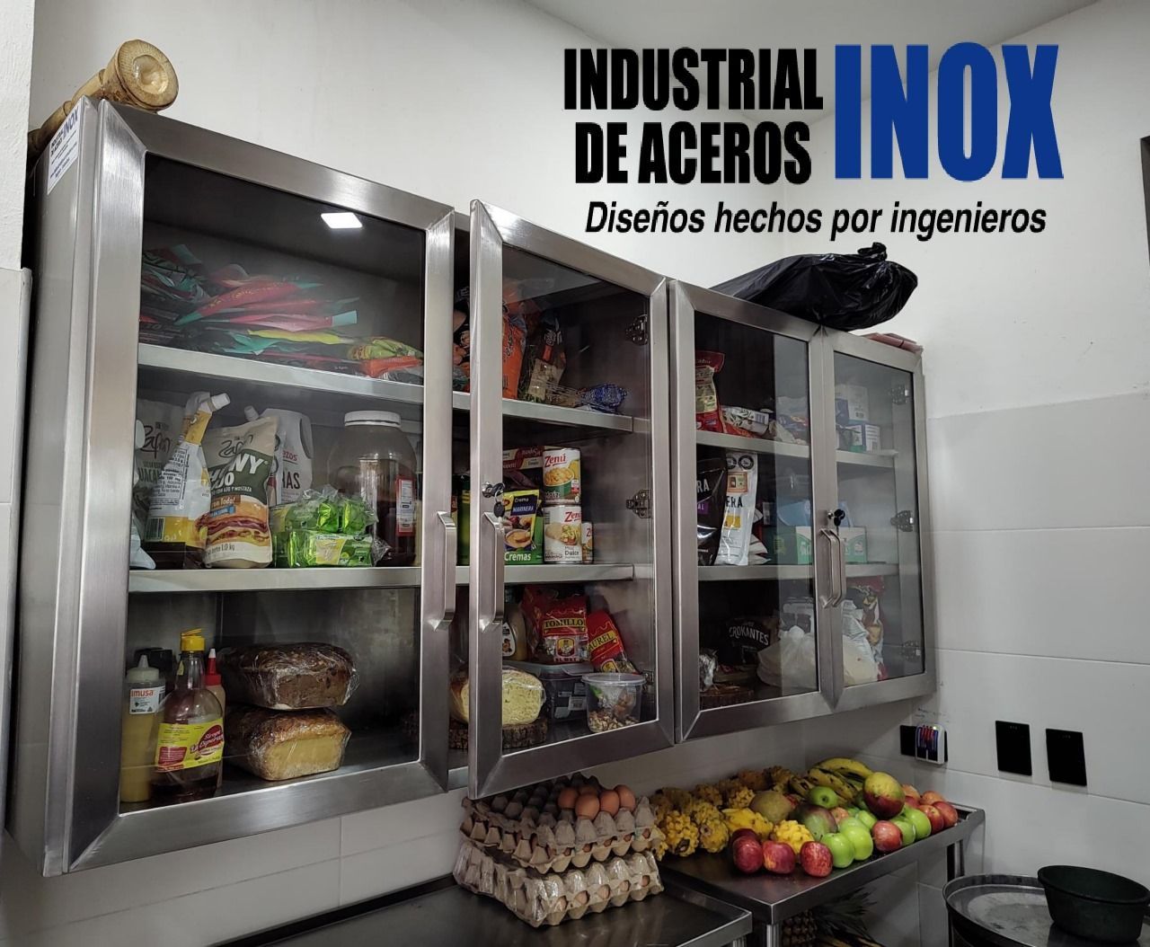 Gabinetes en acero inoxidable