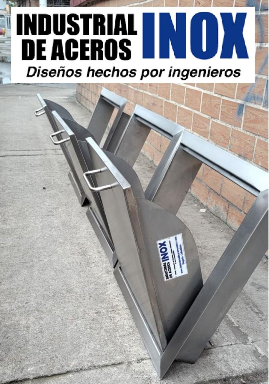 Shut de basuras en acero inoxidable
