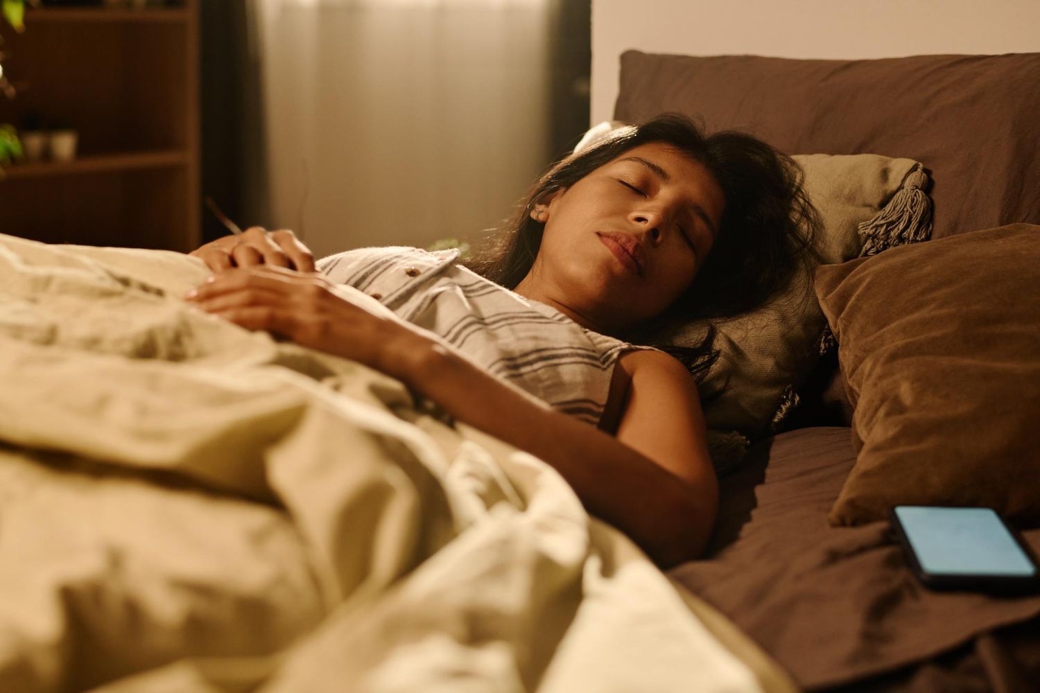 woman sleeping