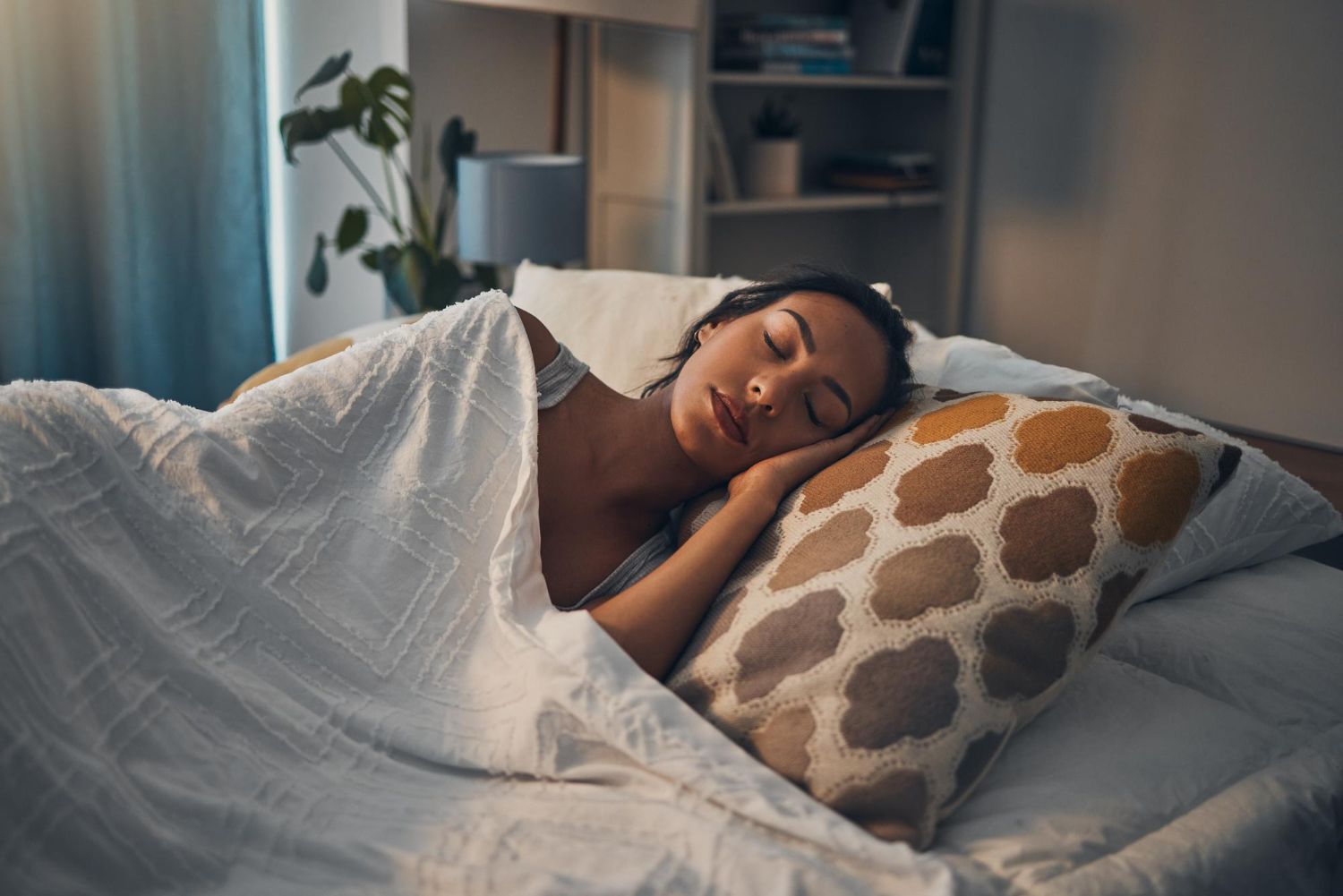 woman sleeping