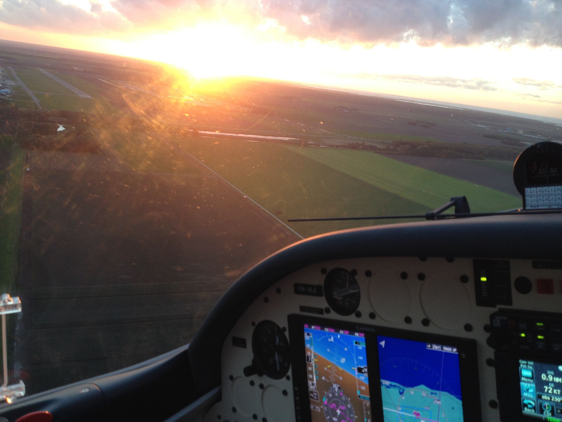 Up in the sky