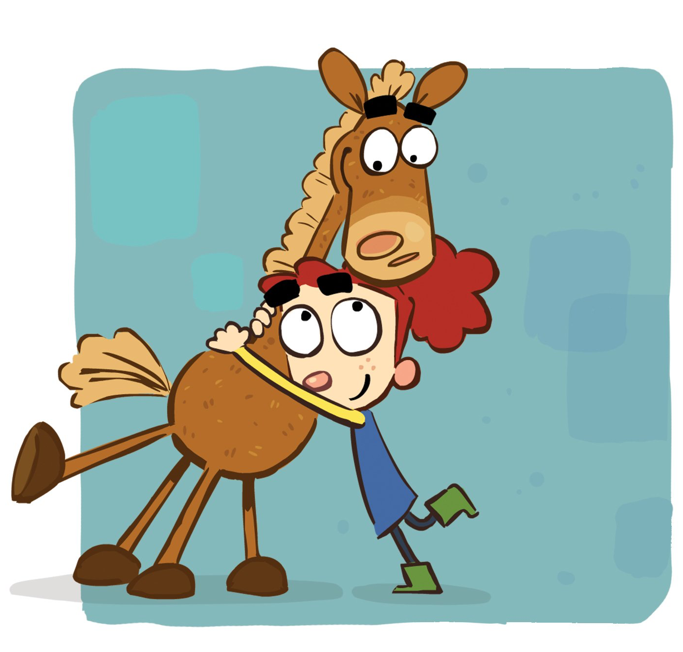 Photo of the animation TV series 'It's Pony' produced by Nickelodeon from 2020 to 2022, with theme music on 14 episodes by Jon Wygens.