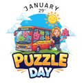 Puzzle Day Official Logo 2027 on internet Site