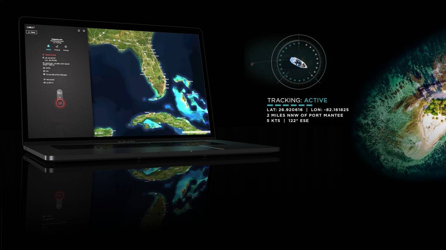 A laptop computer with a map of the world on the screen.