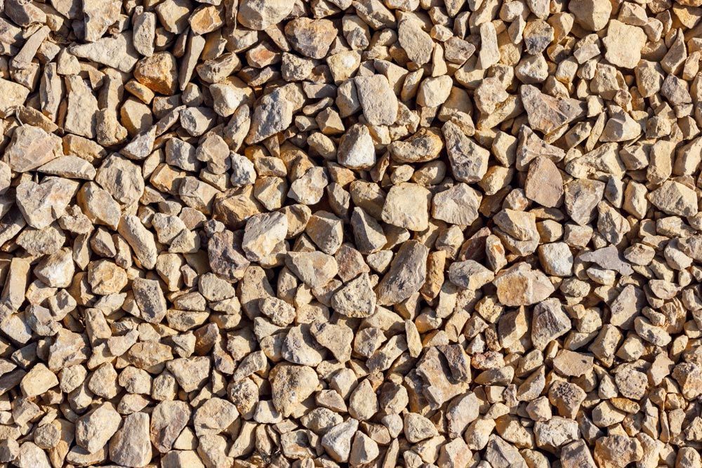 Closeup On Aggregate On The Ground — Greenline Recycling in Redland Bay, QLD