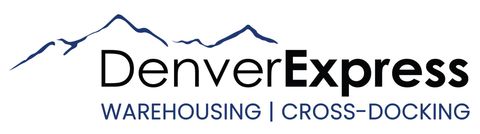 Denver Express logo with mountain range icon and the words