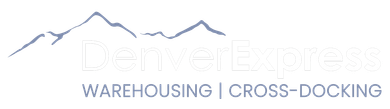 Logo with gray mountain range and