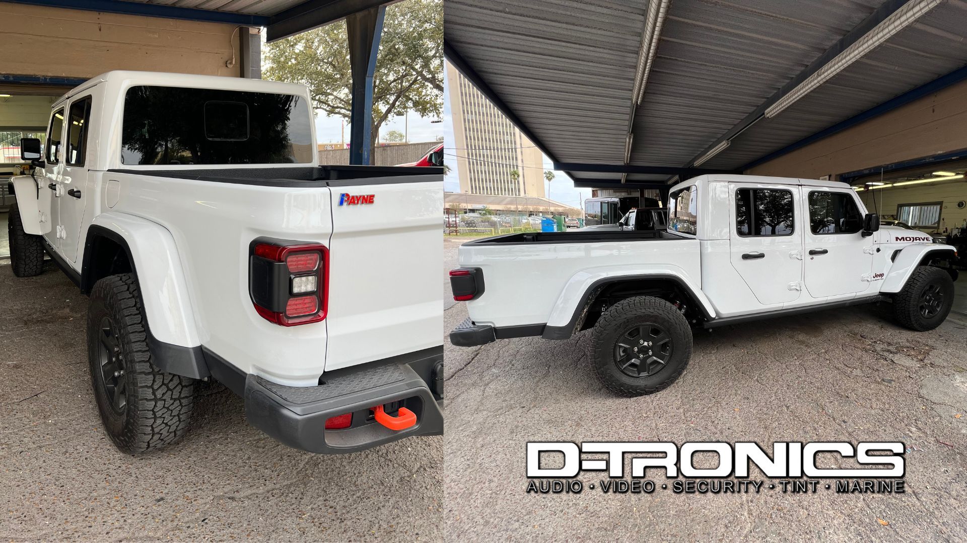 JEEP GLADIATOR DTRONICS CUSTOM AUDIO INSTALLATION