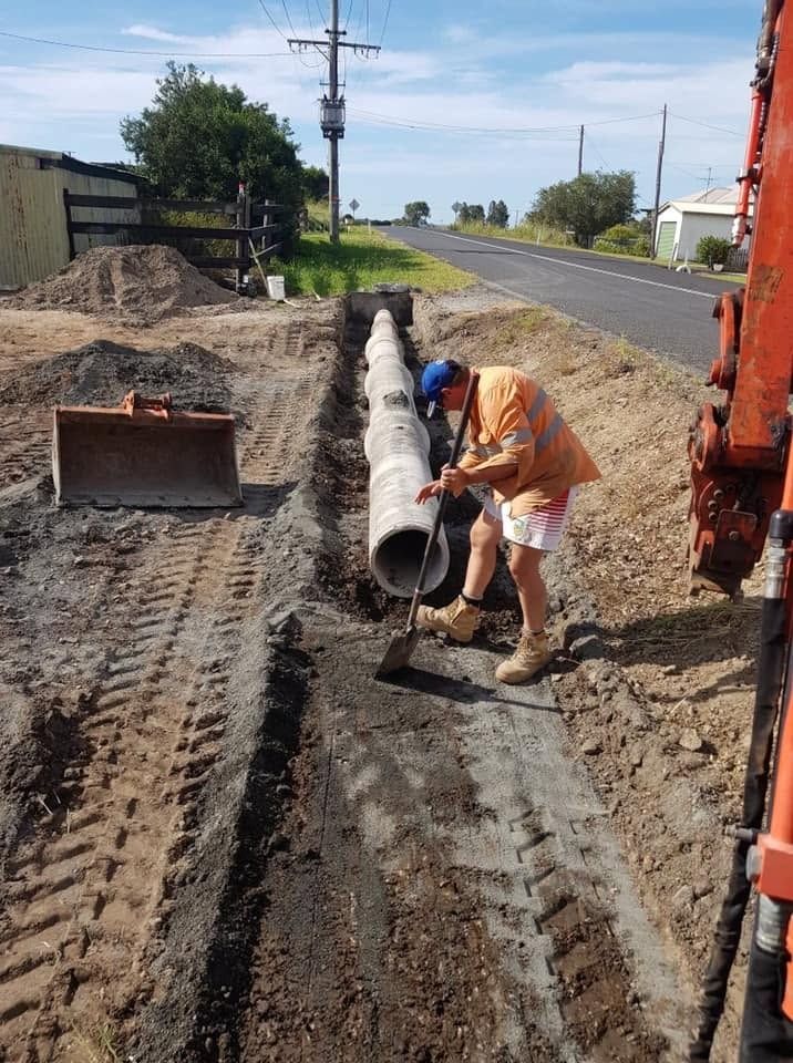 Orange Excavator Hire in Ballina
