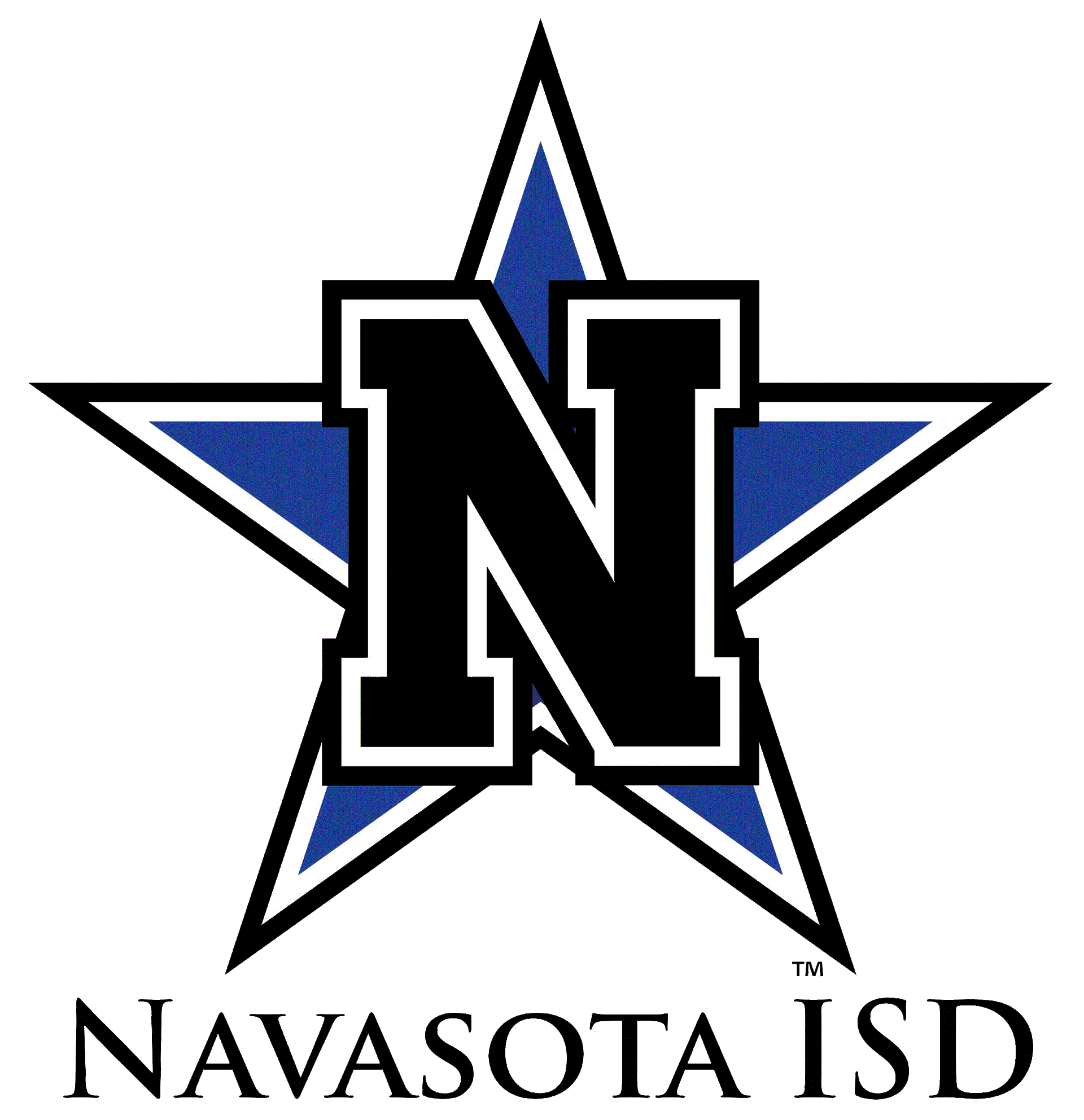 The logo for navasota isd 