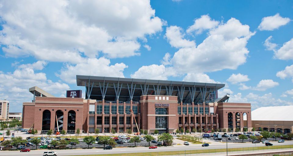 Kyle Field exterior at Texas A&M University