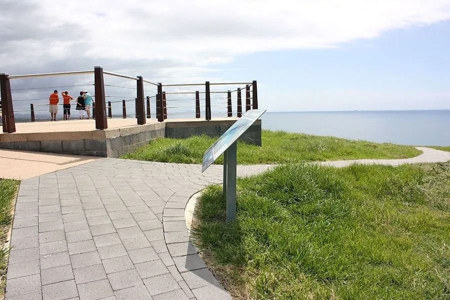 Pathway Leads to a Viewing Platform Overlooking the Ocean — Hunter Valley Bricks & Pavers in Scone, NSW