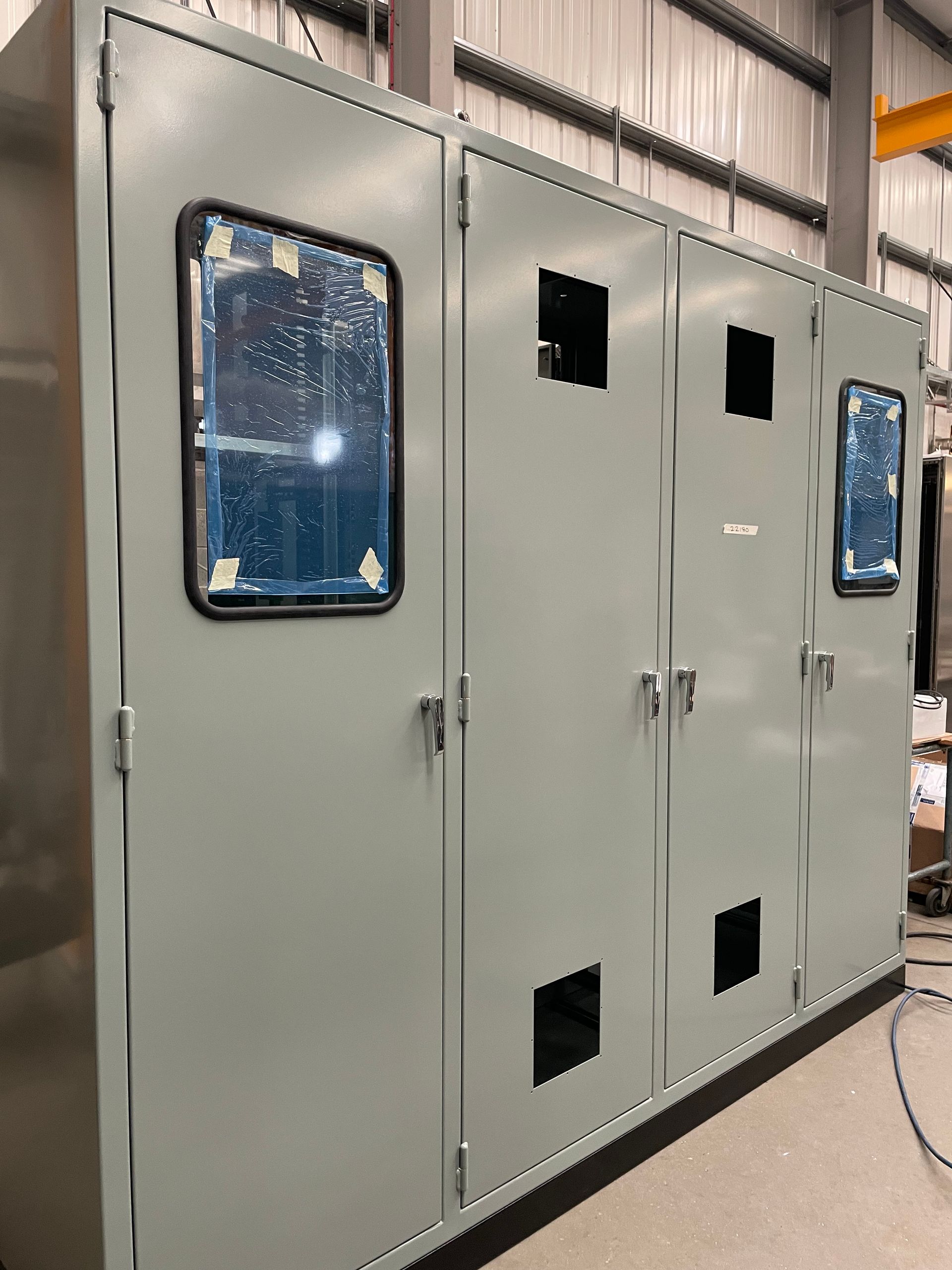 Electrical control panel design and manufacture.