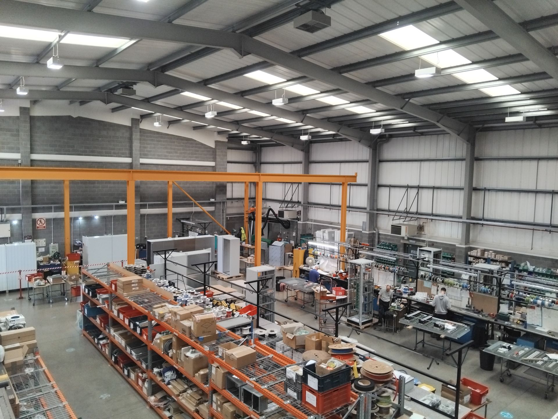 Control panel factory