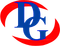 Logo geometrico astratto con blocchi di forme arancioni e blu scuro su sfondo bianco.