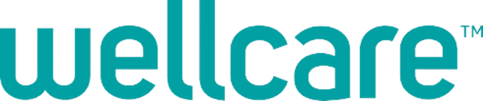 Wellcare logo in teal with a trademark symbol.
