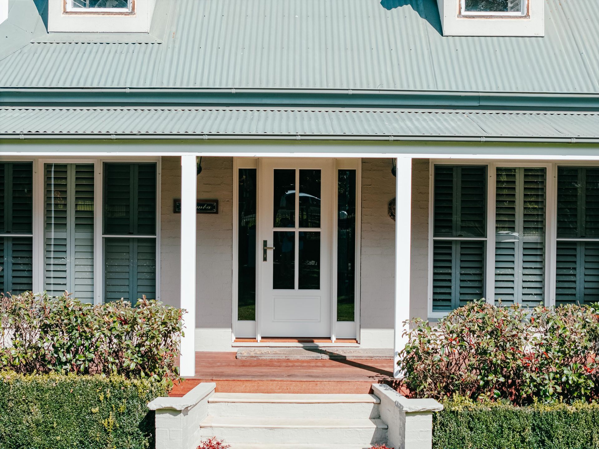 Front Entrance of a House — Mittagong Painting in Welby, NSW