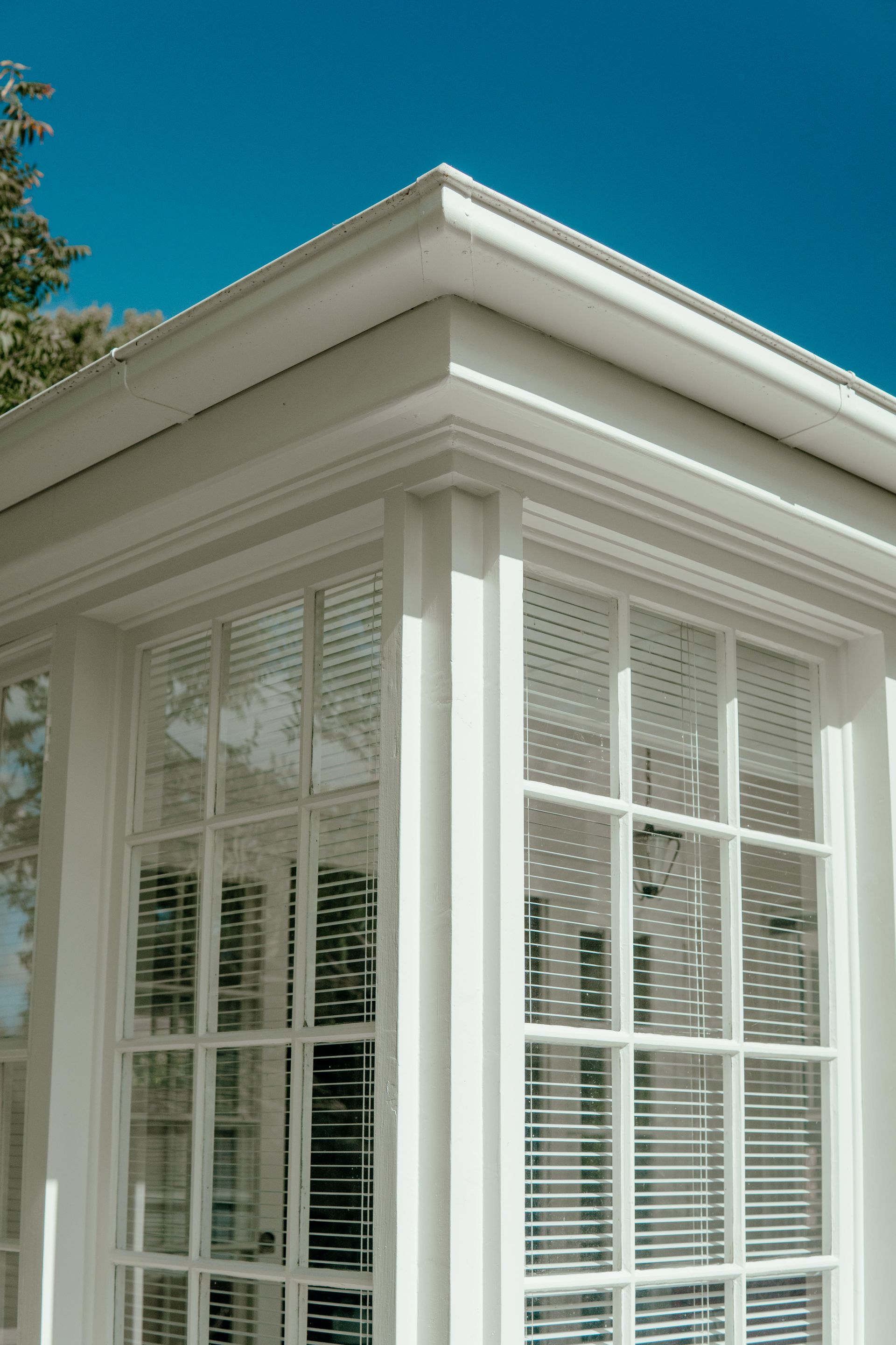 White Corner of a House With Large Windows — Mittagong Painting in Welby, NSW
