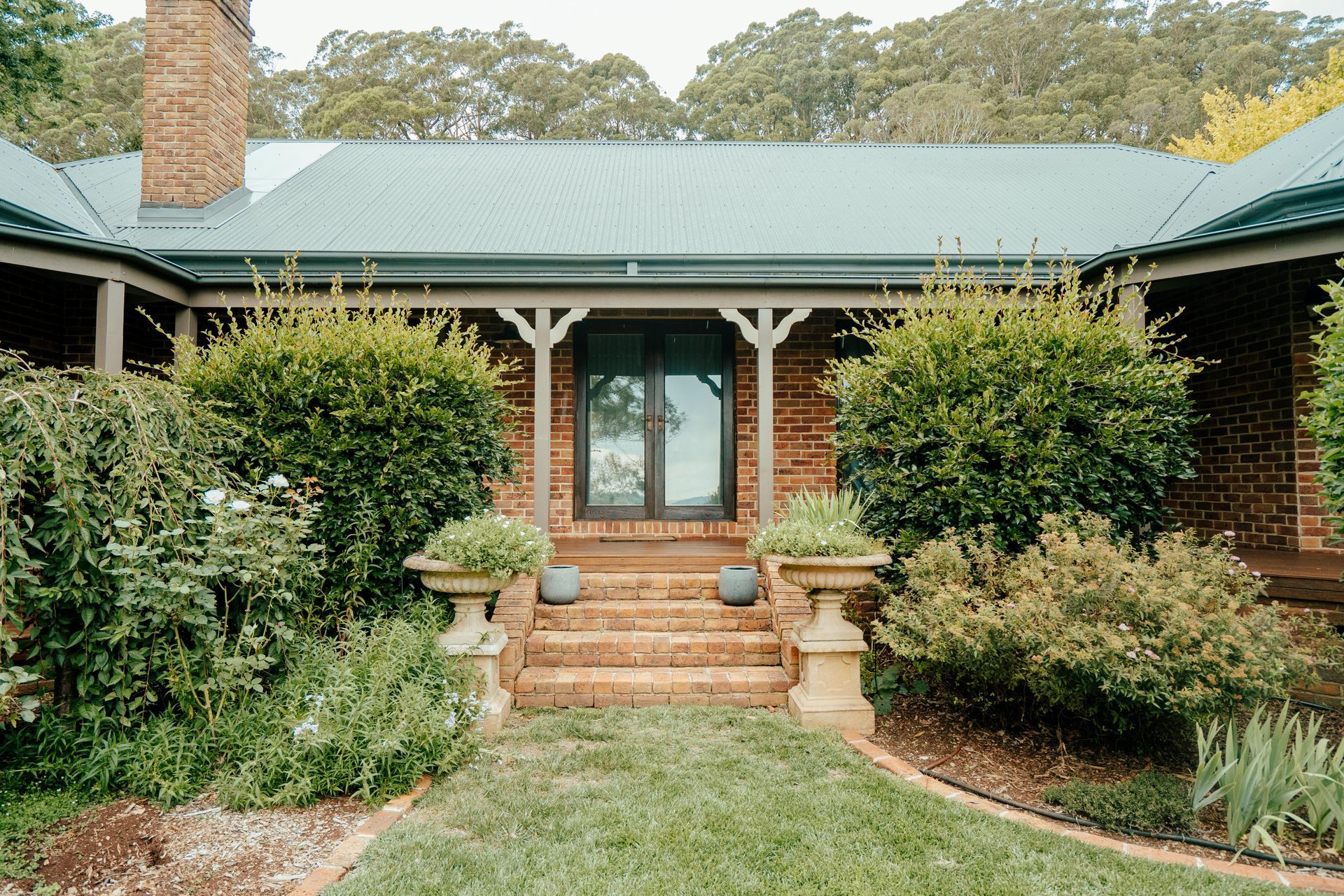 Modern Two-story House With White and Gray Exterior and Dark Roof — Mittagong Painting in Mittagong, NSW