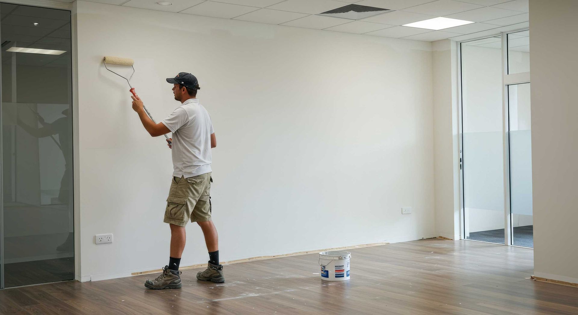 Freshly Painted Office Walls in Rockhampton