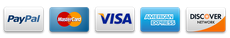 Paypal visa mastercard discover and discover network are shown