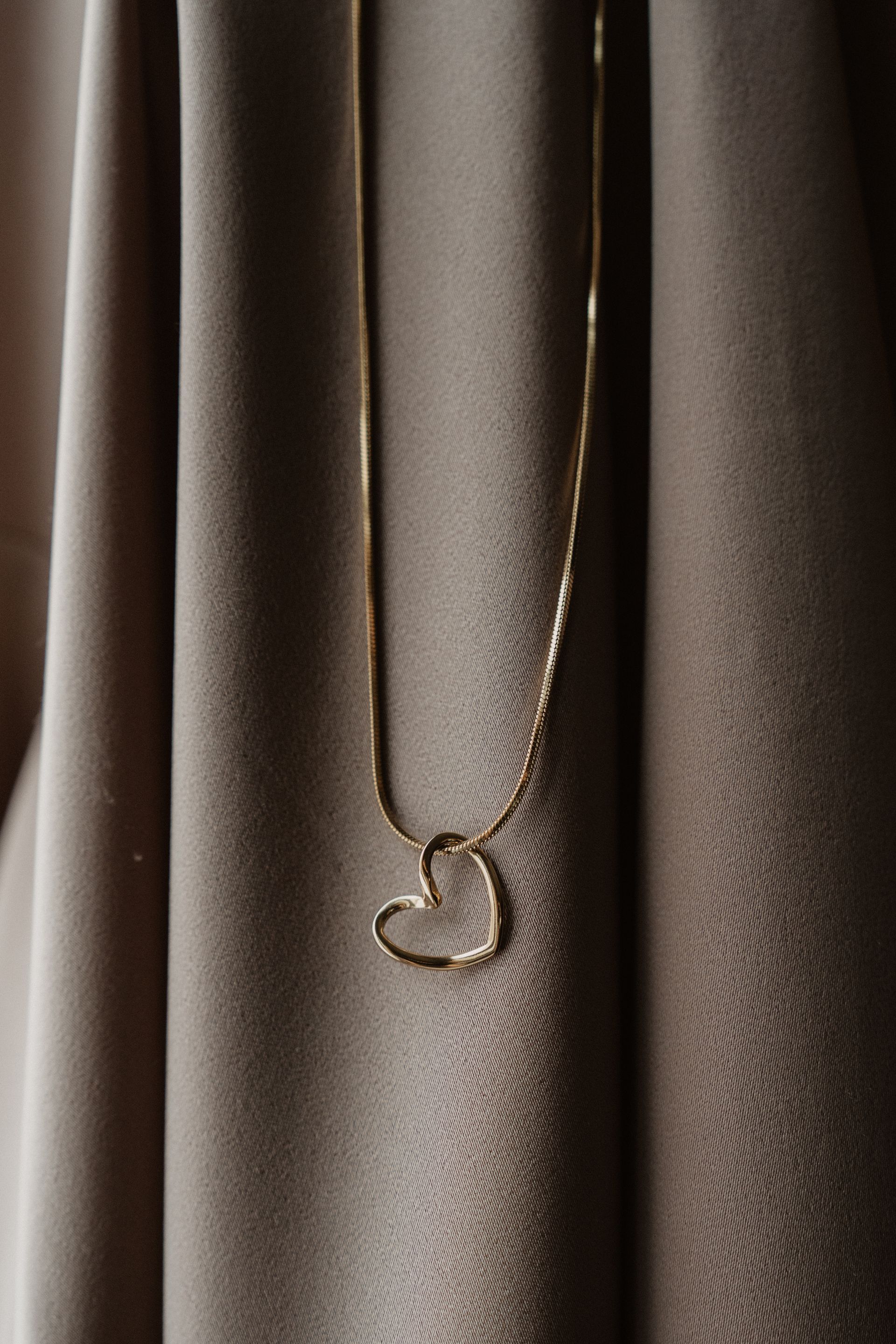 Nafra hartjes ketting