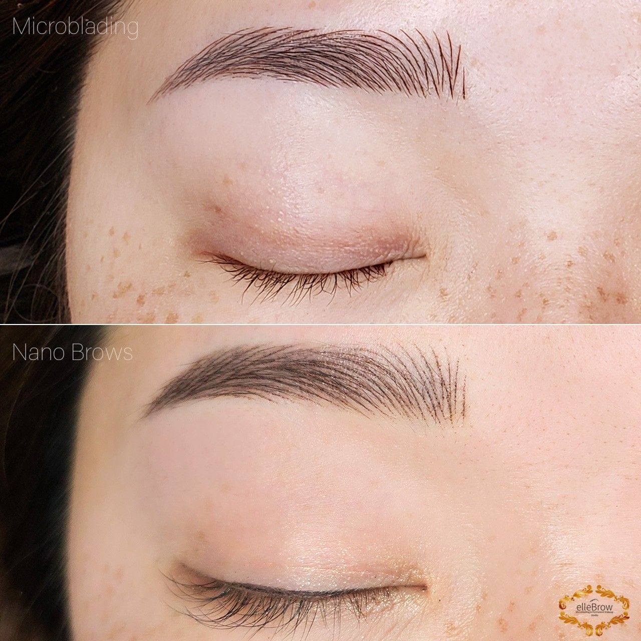 Microblading vs. Nano Brow Hair Strokes