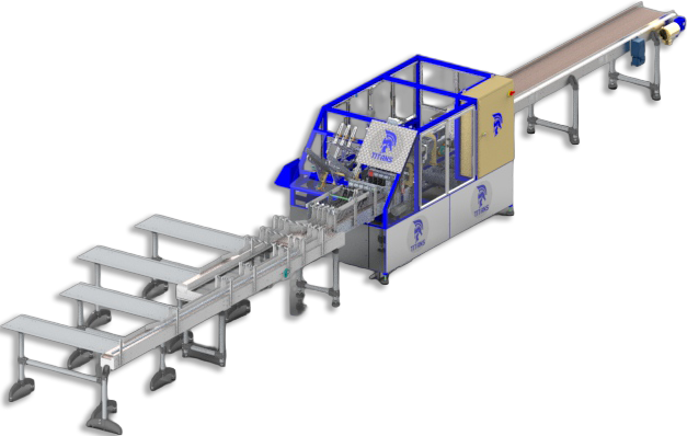 Titans Packaging - Atlas T4 Variety Pack System | Produces variety pack mixed pack products for beverage companies. 