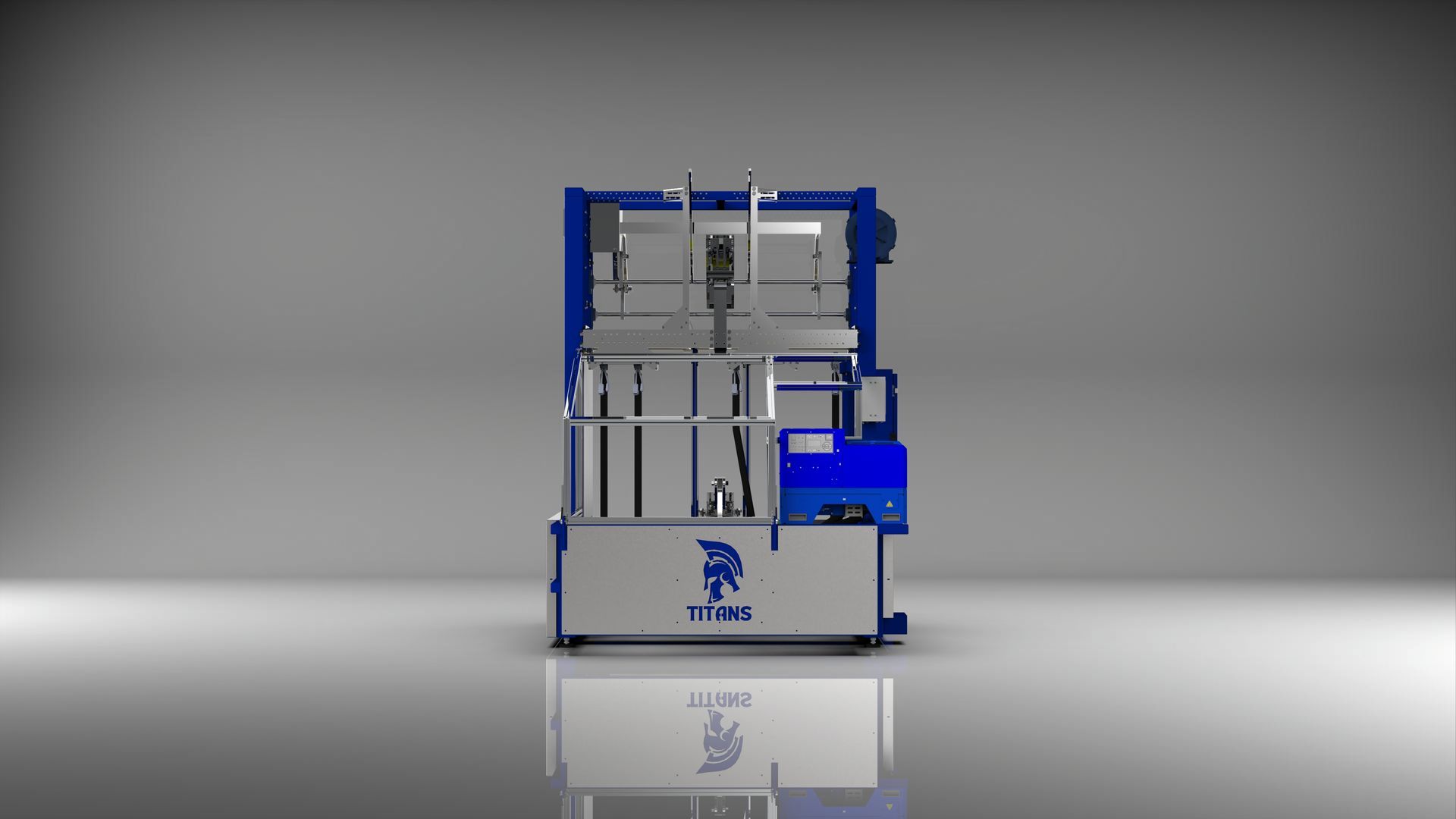 Titans Packaging Coeus TF20 Tray Former. Up to 20 trays per minute.