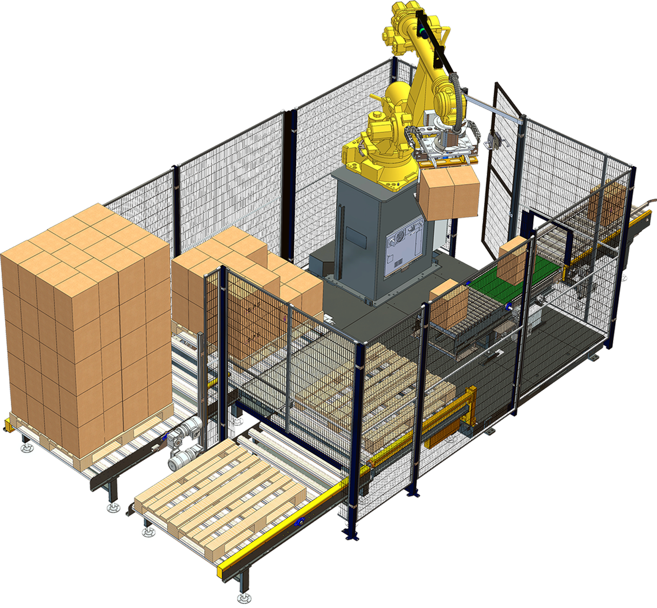 Titans Packaging Typhon Robotic Palletizer