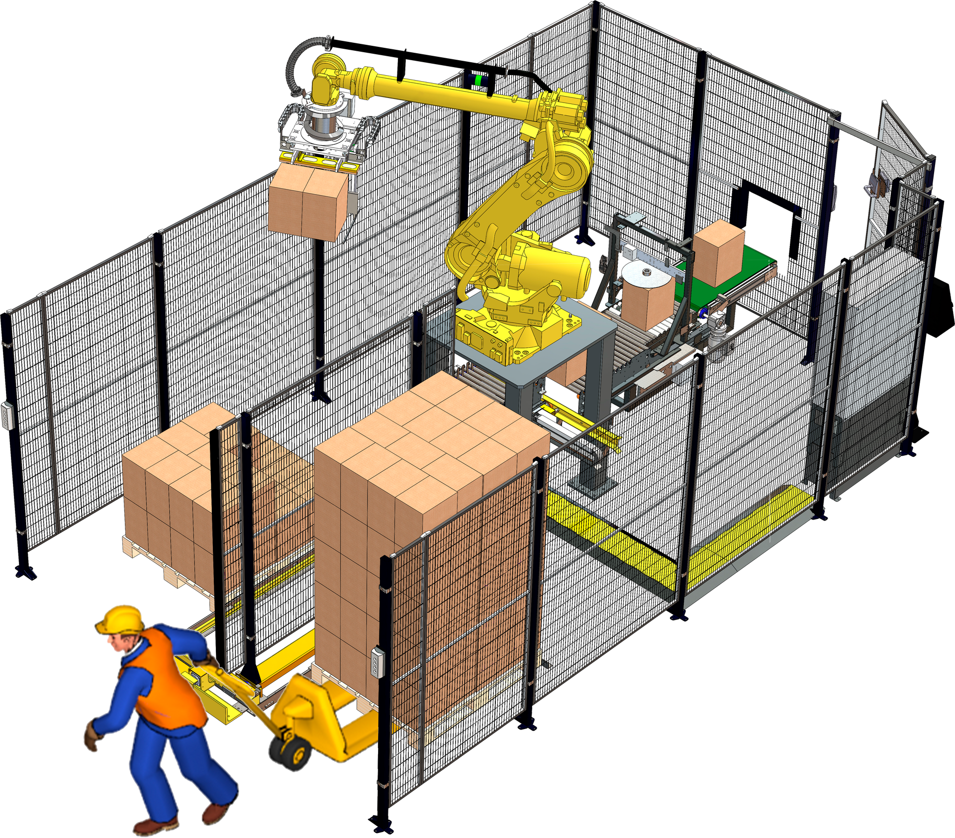 Titans Packaging Typhon DUO Palletizer