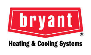 Bryant Heating & Cooling Systems logo in red and white text