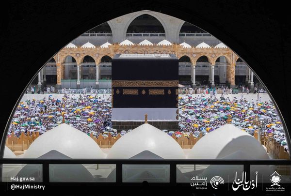 Kaaba in Hajj periode