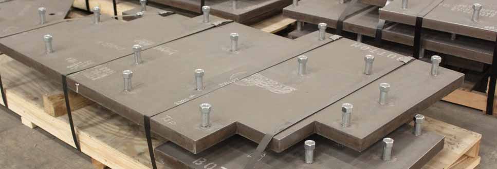 Wear resistant steel liners