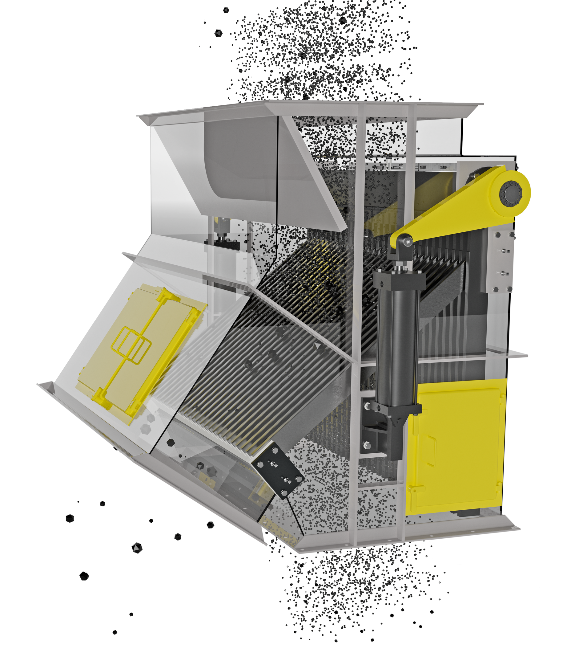 SAS Patented Self-Cleaning Coal Sizing Grid