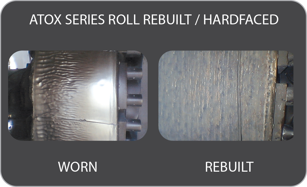 ATOX Series Roll Hardfacing - Rebuild