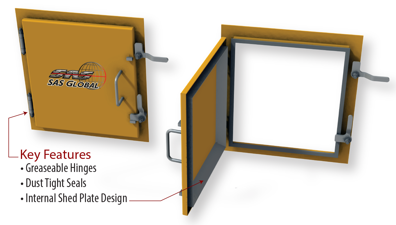 SAS Dust Tight Industrial Access Doors