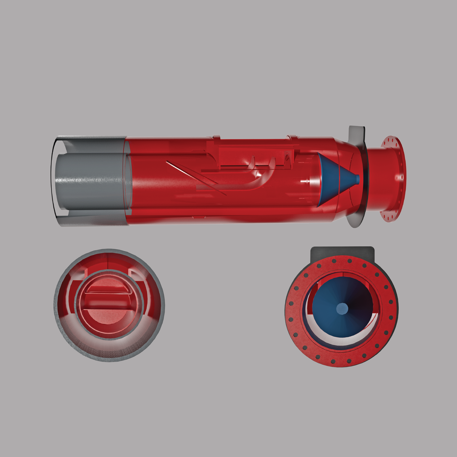 Airjet burner barrel modernization